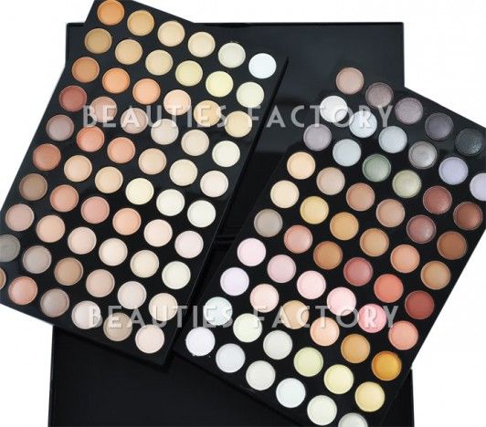 Paleta 120 cores Neutras - BEAUTIES FACTORY